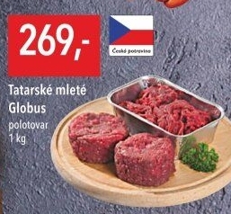 Tatarský biftek Globus