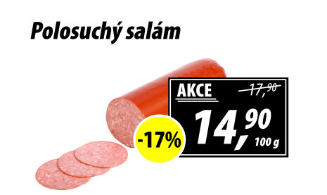 Polosuchý salám