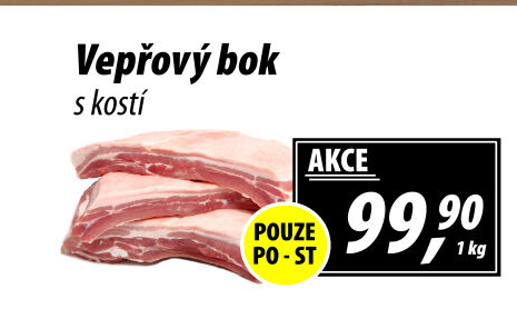 Vepřový bok s kostí