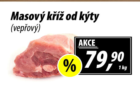Vepřový kříž od kýty