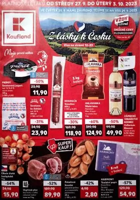 akční leták Kaufland 27.9.2023-3.10.2023