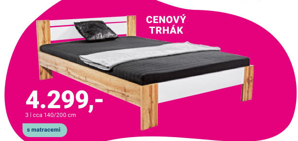 FUTONOVÁ POSTEL „VEGA „