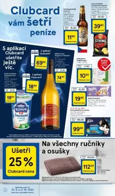 akční leták Tesco 27.9.2023-3.10.2023