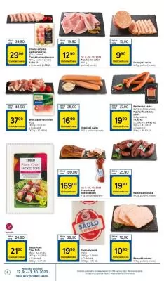 akční leták Tesco 27.9.2023-3.10.2023