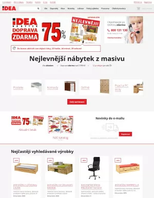 akční leták IDEA nábytek 26.9.2023-2.10.2023