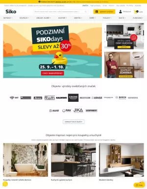 akční leták Siko Koupelny & Kuchyně 26.9.2023-2.10.2023