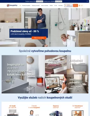 akční leták KOUPELNY Ptáček 26.9.2023-2.10.2023
