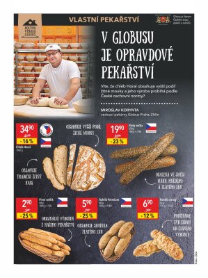 akční leták Globus 27.9.2023-3.10.2023