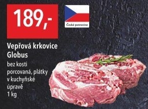 Vepřová krkovice bez kosti Globus