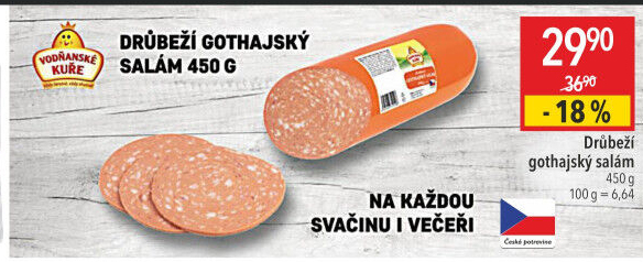 Drůbeží Gothaj Vodňanské kuře