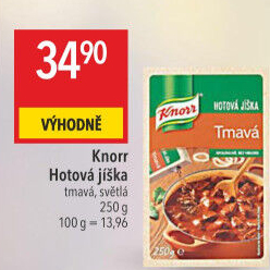 Jíška hotová Knorr