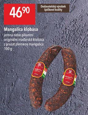 Klobása Mangalica