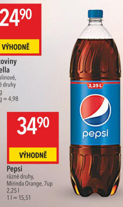 Limonáda Pepsi