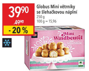 Minivětrníky mražené Globus