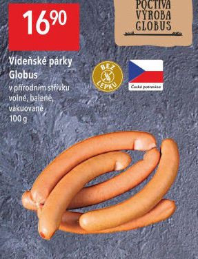 Párky vídeňské Globus