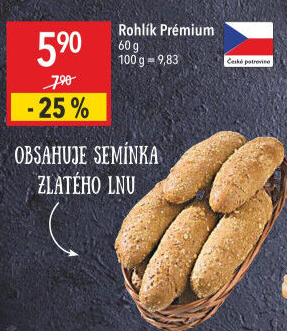 Rohlík Prémium