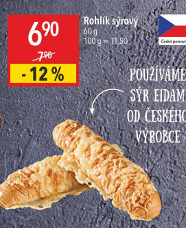 Rohlík se sýrem