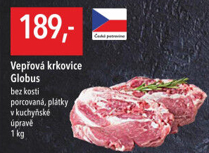 Vepřová krkovice bez kosti Globus