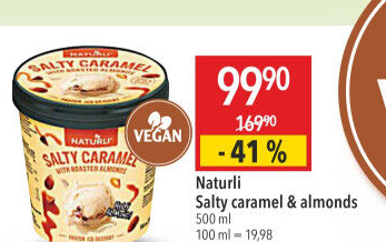 Zmrzlina v kelímku Vegan Naturli'