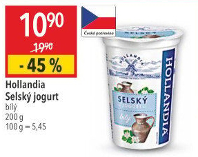 Bílý jogurt selský Hollandia