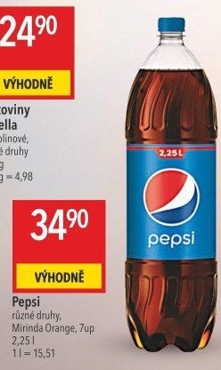Limonáda Pepsi