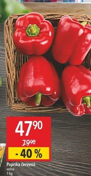 Paprika červená