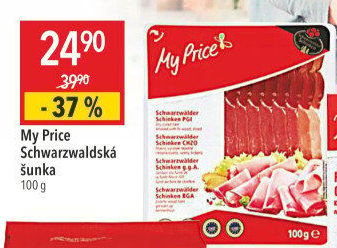 Schwarzwaldská šunka My Price