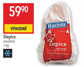 Slepice mražená Raciola