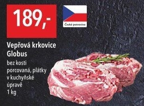 Vepřová krkovice bez kosti Globus