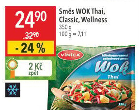 Zeleninová směs mražená Wok Vinica