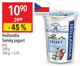 Bílý jogurt selský Hollandia