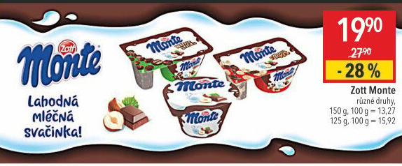 Dezert Monte Zott