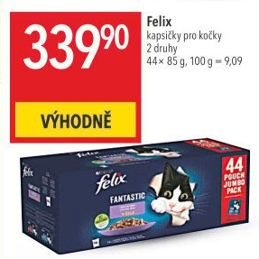 Kapsičky pro kočky Felix Purina