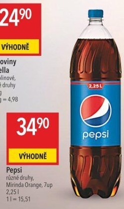 Limonáda Pepsi