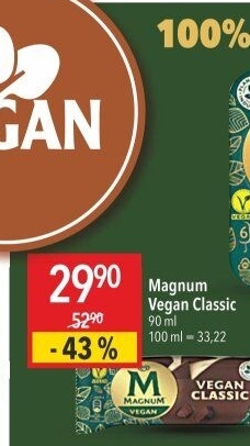 Nanuk Magnum Vegan Algida