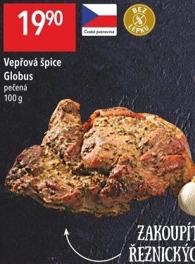 Pečená vepřová špice Globus