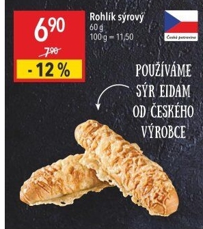 Rohlík se sýrem
