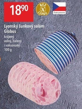 Salám lyonský šunkový Globus
