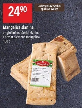 Slanina Mangalica