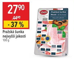 Šunka pražská nejvyšší jakosti LE&amp