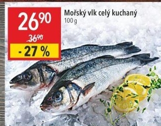 Vlk mořský kuchaný