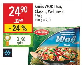 Zeleninová směs mražená Wok Vinica