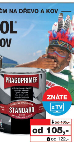 Barva na kov Standard Pragoprimer