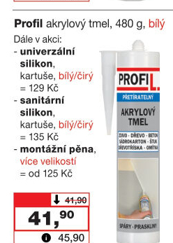 Sanitární silikon Profil