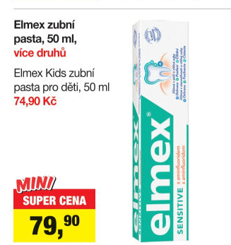 Pasty na zuby Elmex