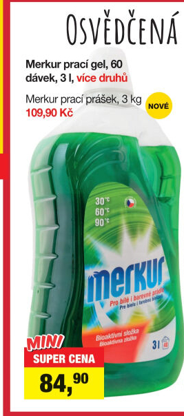 Prací gel Merkur
