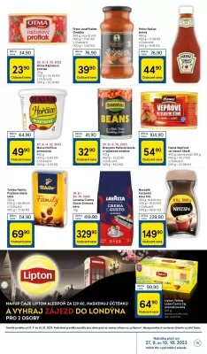 akční leták Tesco 27.9.2023-3.10.2023