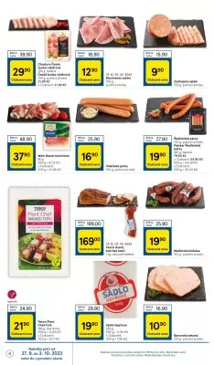 akční leták Tesco 27.9.2023-3.10.2023