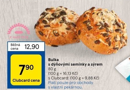 Bulka dýňová se sýrem