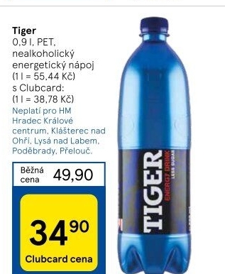 Energetický nápoj Tiger